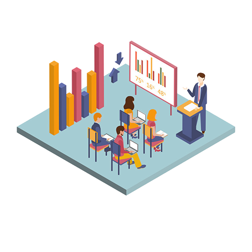 Isometric Of Business Vector 23173776