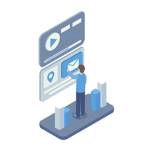 Mobile App Testing Isometric Vector 26072825