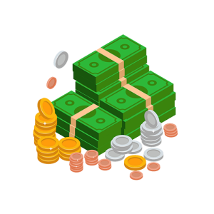 pile-of-money-isometric-icon-vector-24069823